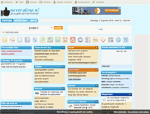 Tablet Screenshot of neveralone.nl